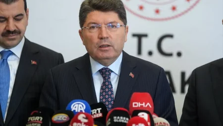 Adalet Bakanı Tunç, basın mensuplarının sorularını yanıtladı Açıklaması