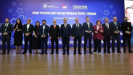 Mekap’tan OSB Yıldızları Ödülü