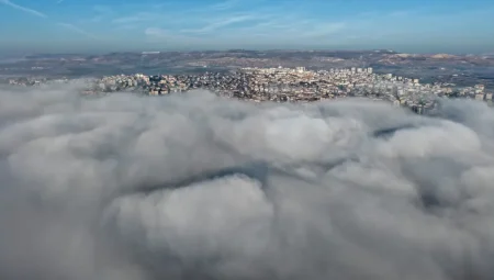 Sivas’ta Yoğun Sis Etkili