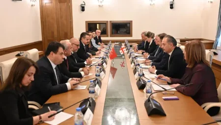 Türkiye-Gürcistan Dostluk Grubu Gürcistan’da resmi temaslarda bulundu