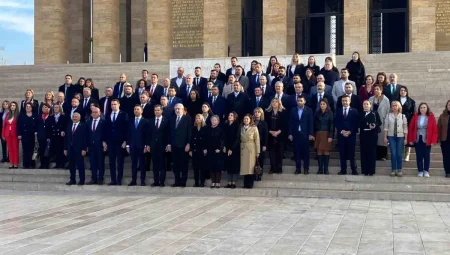CHP Heyeti Anıtkabir’i Ziyaret Etti