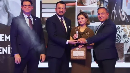 Denizli’de Tekstil Yarışması Ödülleri Sahiplerini Buldu