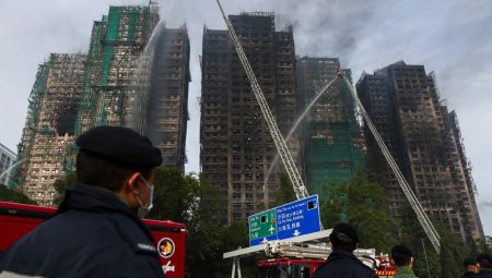 Hong Kong’daki site yangını faciasında ölü sayısı 128’e yükseldi