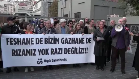 Sanatçılar yasa tasarısına karşı Gazhane’den seslendi: Rızamız yok!